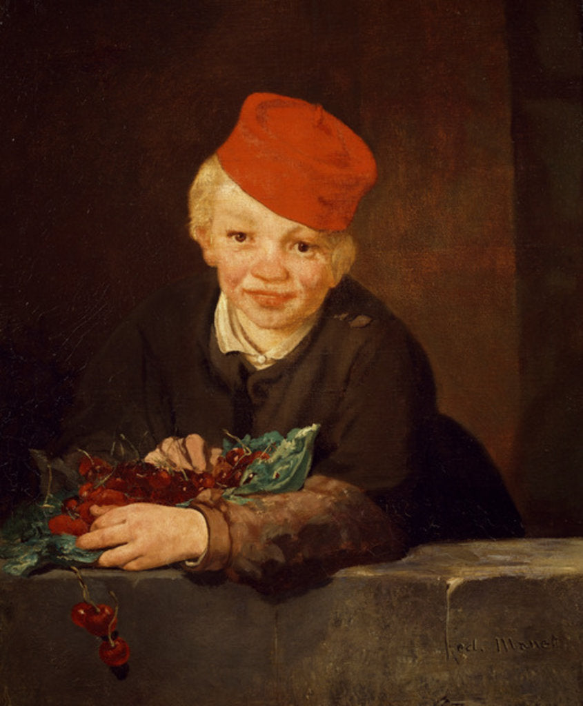 Detail of The Boy with the Cherries, 1859 by Edouard Manet