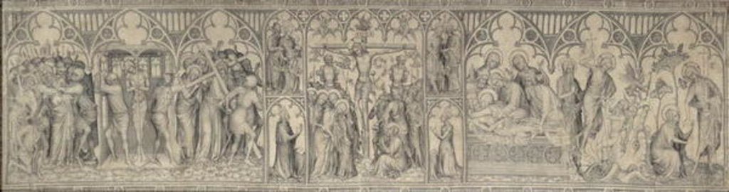 Detail of The Parement of Narbonne, c.1375 by Anonymous