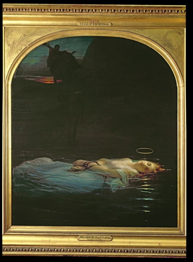 Detail of The Young Martyr, 1855 by Hippolyte Delaroche