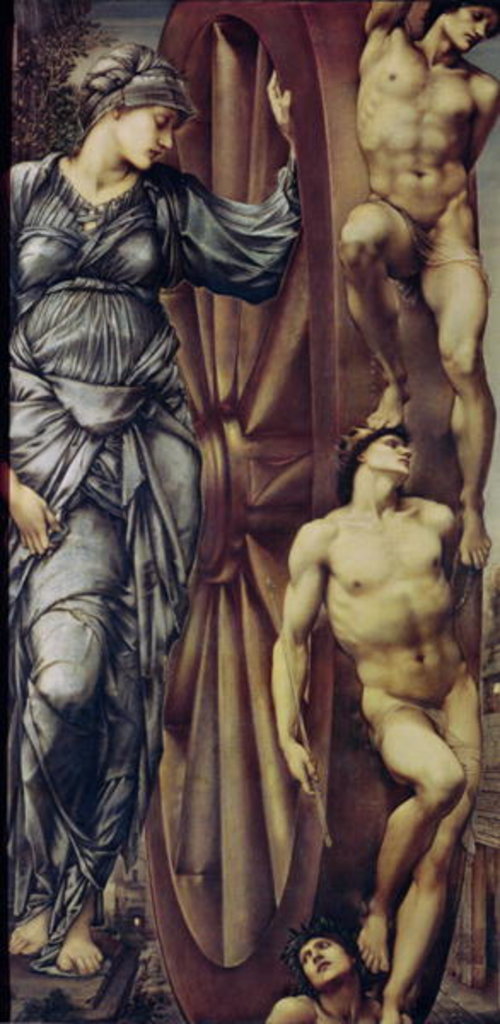 Detail of The Wheel of Fortune, 1875-83 by Edward Coley Burne-Jones