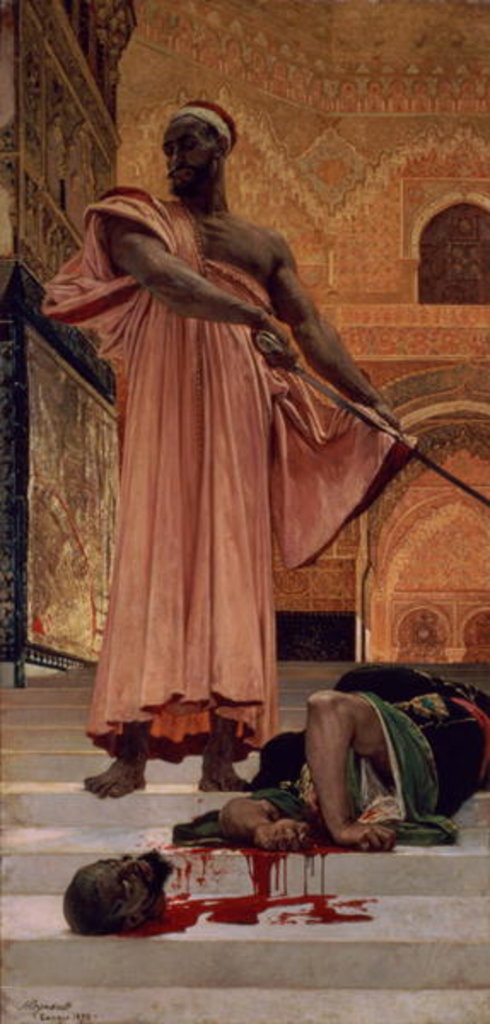 Detail of Execution Without Trial under the Moorish Kings in Granada, 1870 by Henri Alexandre Georges Regnault