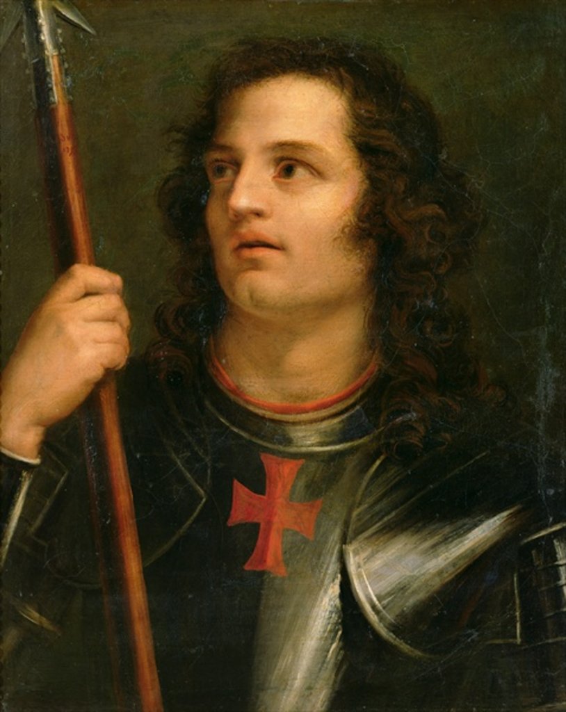 Detail of A Crusader Knight, 1793 by Antonio Canova