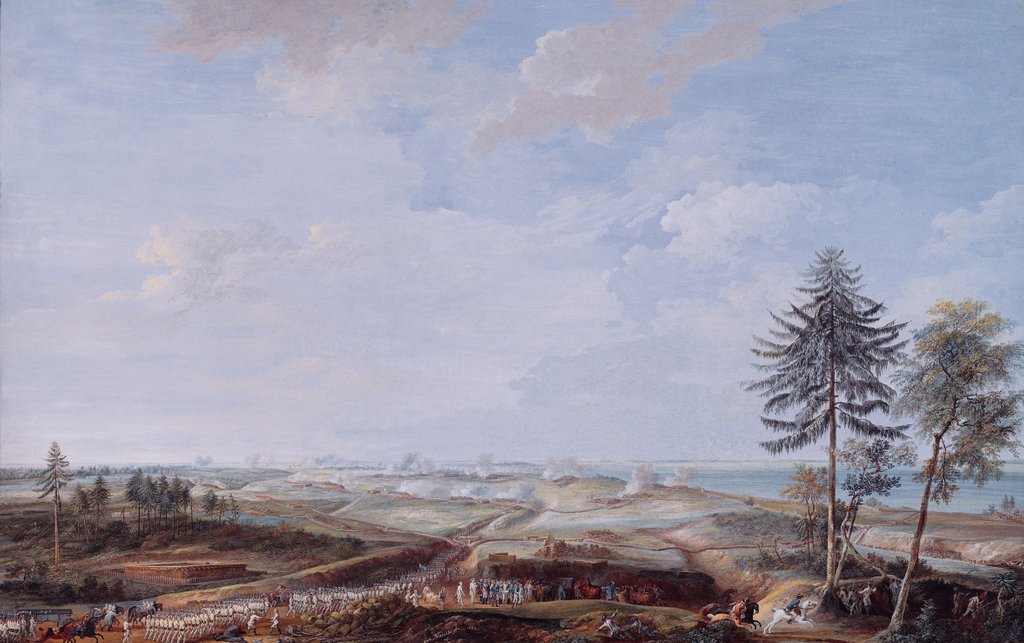 Detail of The Siege of Yorktown in 1781, 1784 by Louis Nicolas van Blarenberghe
