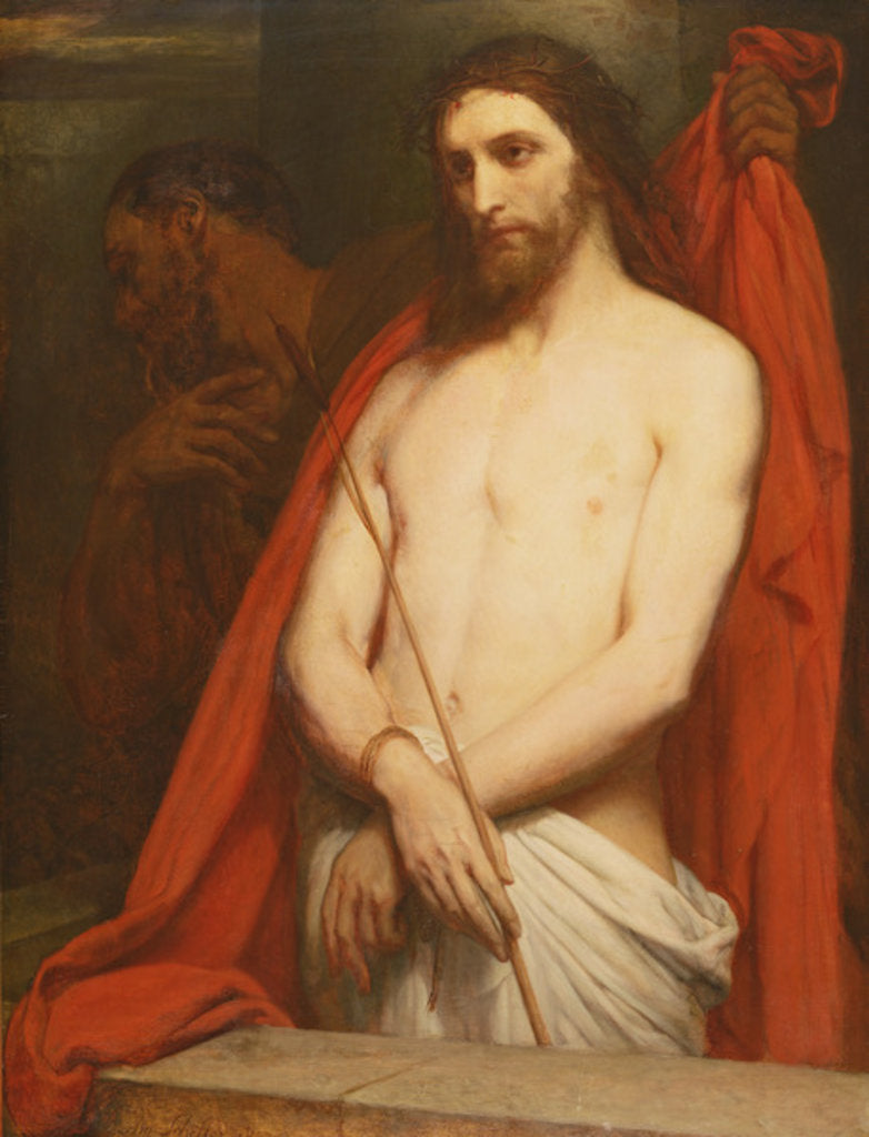 Detail of Christ with the Reed by Ary Scheffer