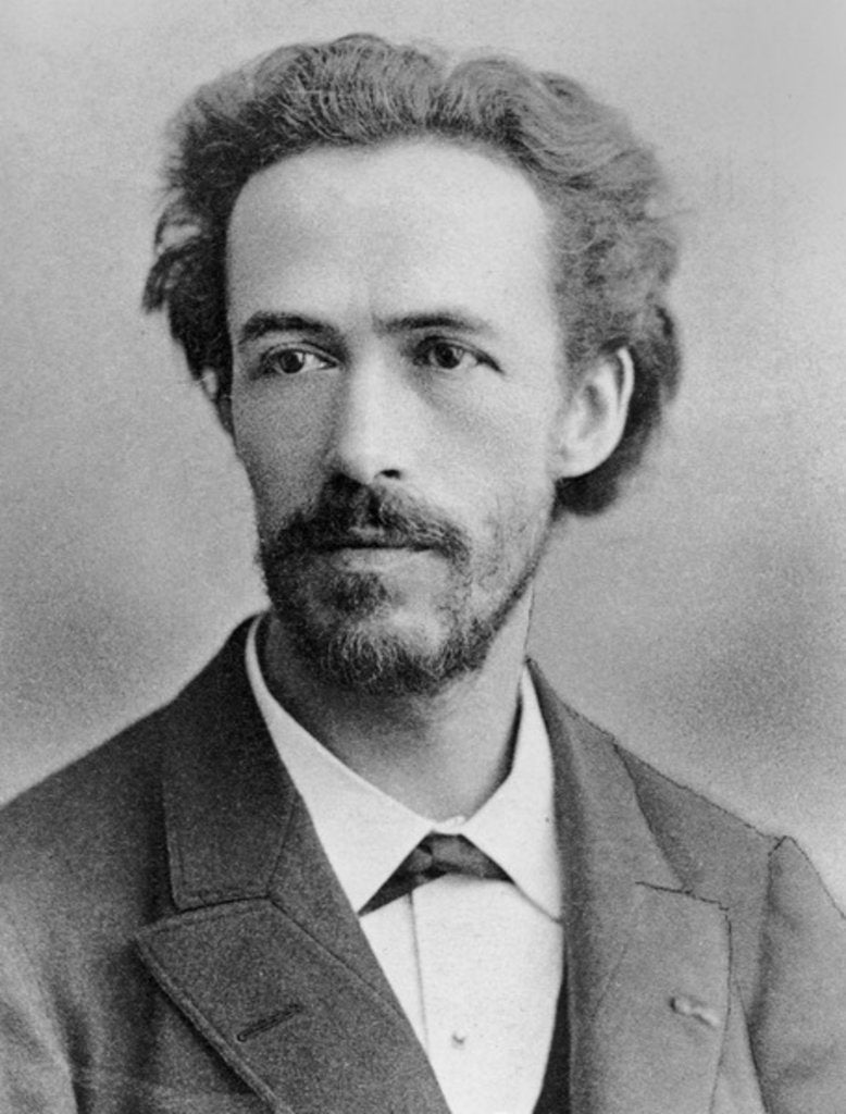 Detail of Portrait of Benjamin Godard by French Photographer