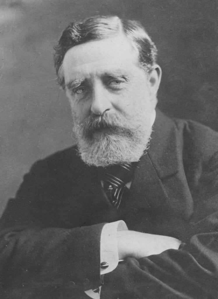 Detail of Portrait of George Joachim Goschen by Roger Eliot Fry