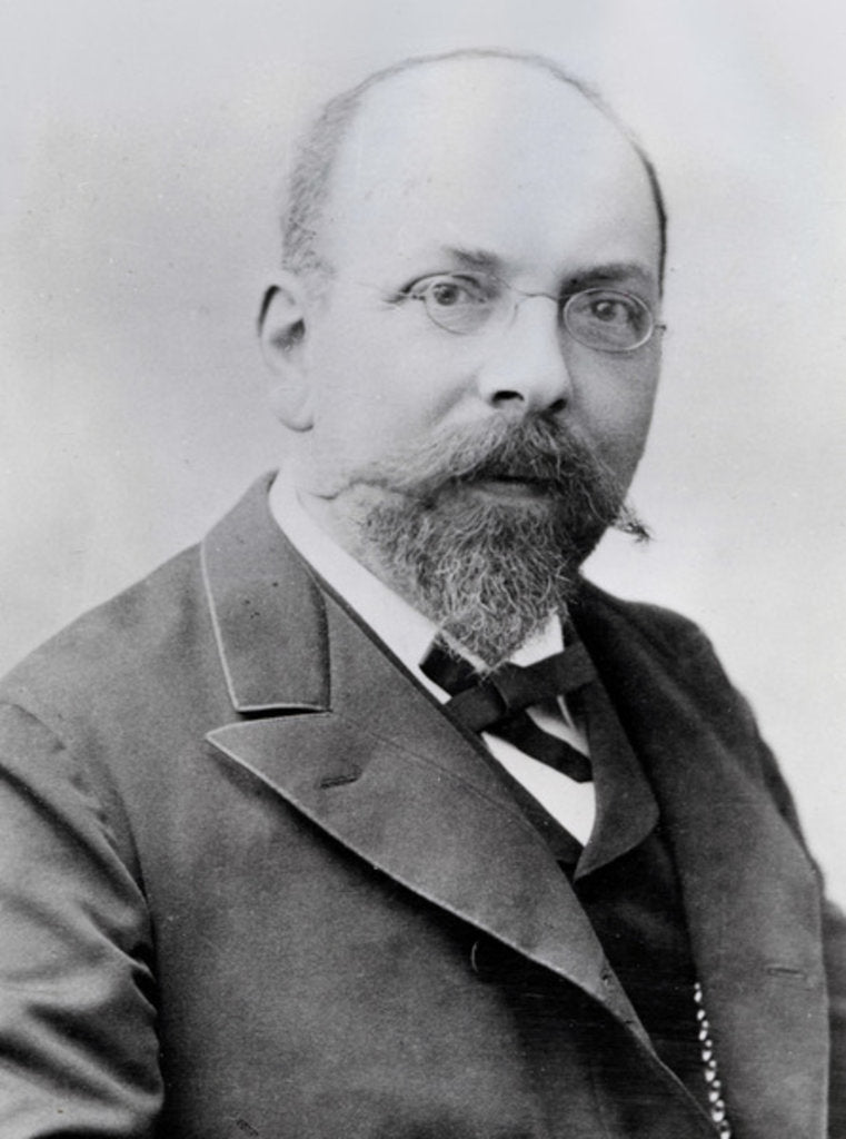 Detail of Portrait of Alfred Giard by Eugene Pirou