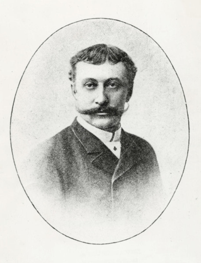 Detail of Portrait of Charles Francon by French Photographer