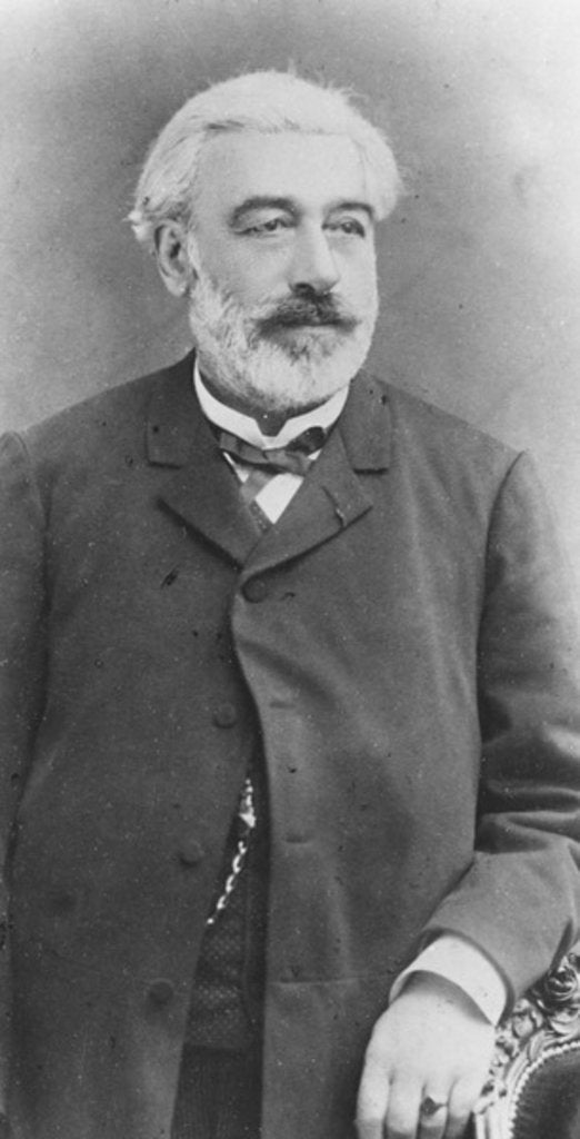 Detail of Jean-François-Edmond Guyot-Dessaigne by Andre Adolphe Eugene Disderi