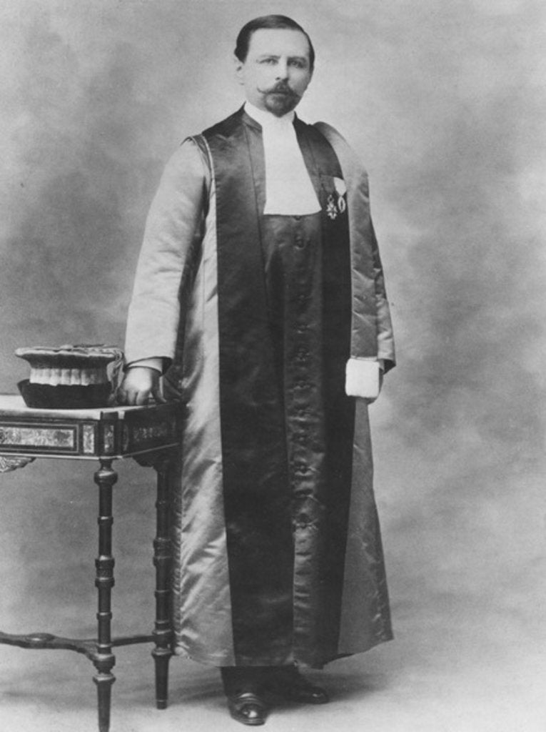 Detail of Portrait of Augustin Gilbert by Studio Walery