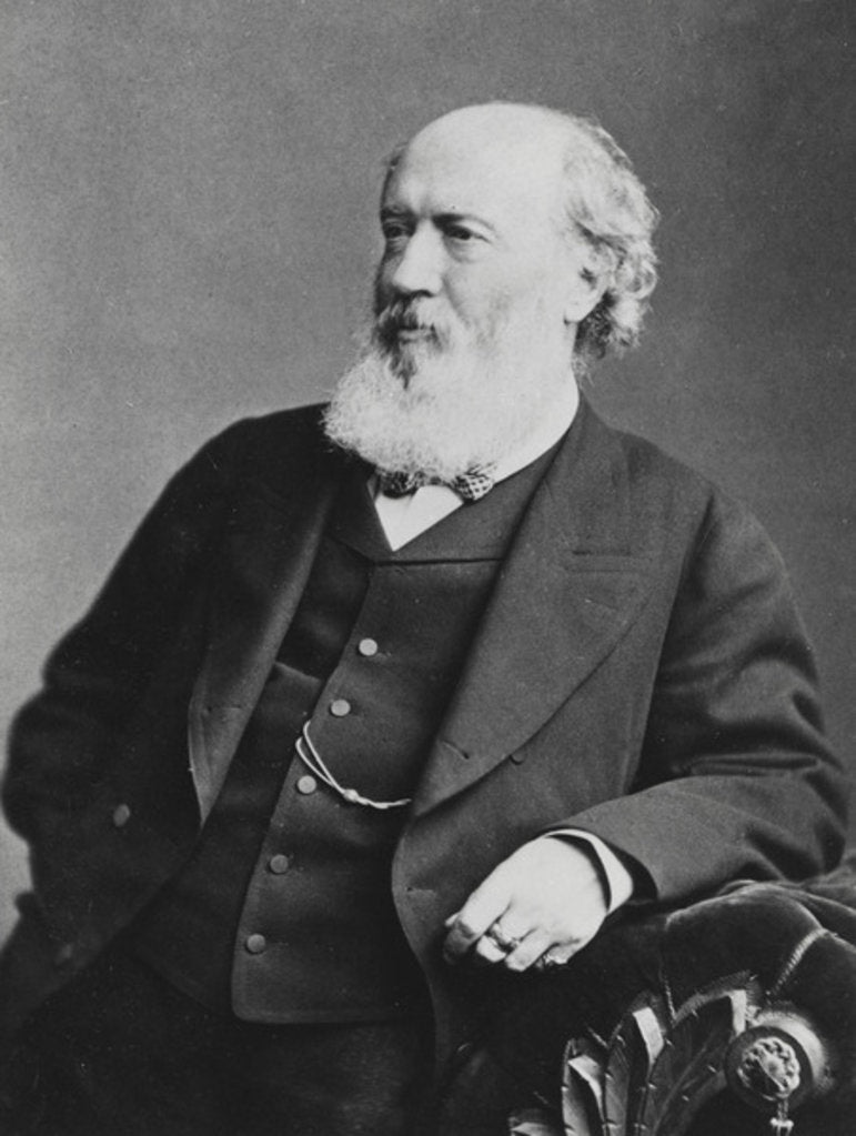 Detail of Portrait of Sir John Gilbert by English Photographer