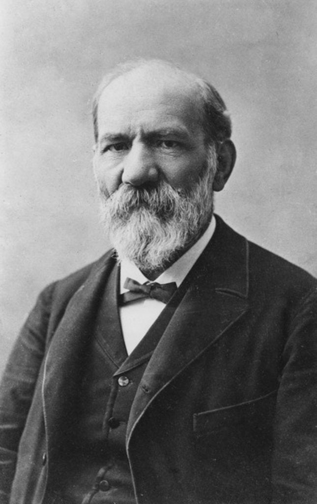 Detail of Portrait of Charles Gauthiot by Eugene Pirou