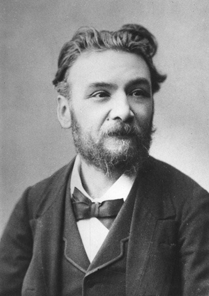 Detail of Portrait of Ernest Guizavé by Chalot Chalot