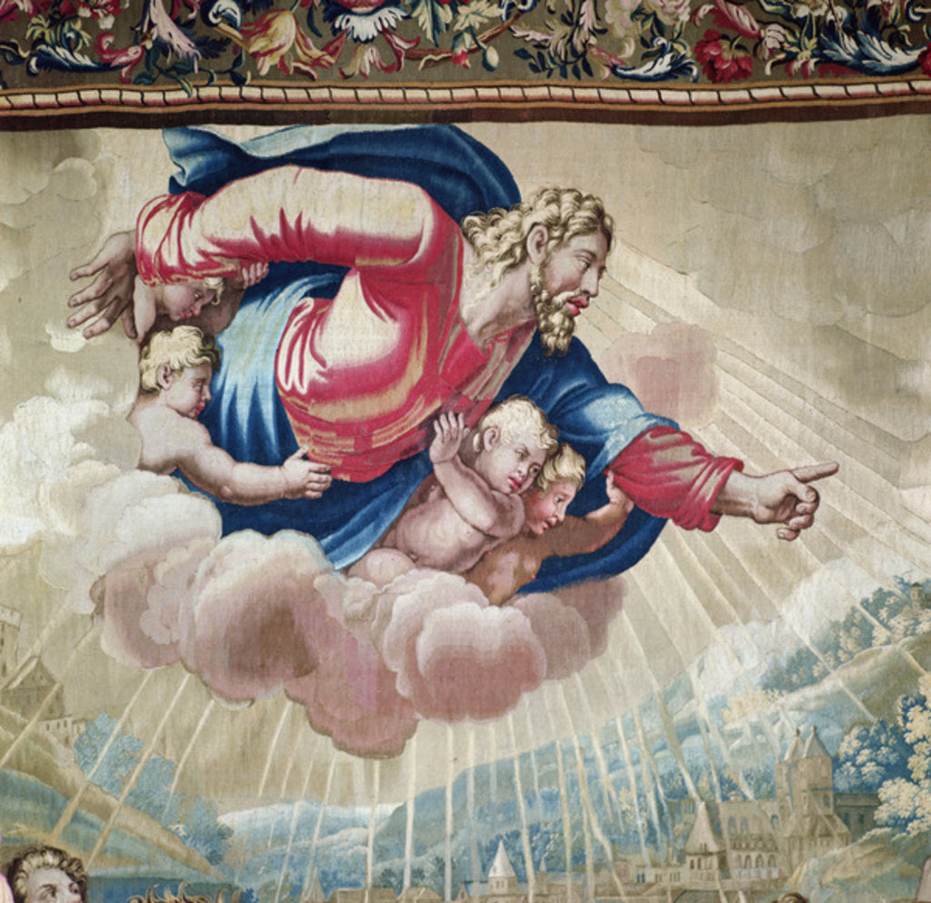 Detail of Tapestry depicting the Acts of the Apostles, the Conversion Saint Paul by Raphael