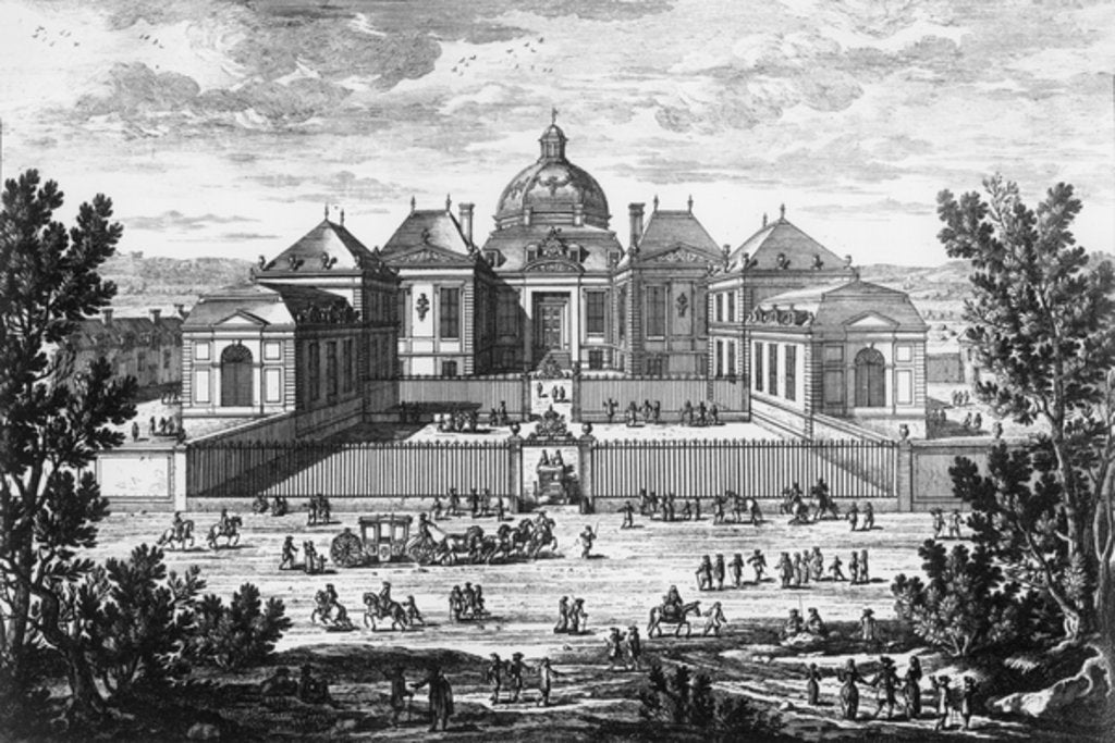 Detail of The Menagerie at Versailles by Adam Perelle