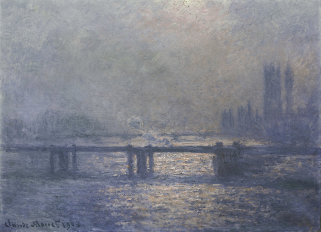 Detail of London, 1903 by Claude Monet