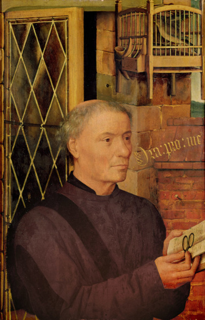 Detail of Portrait of a Patron by Matthias (c.1480-1528) Grunewald