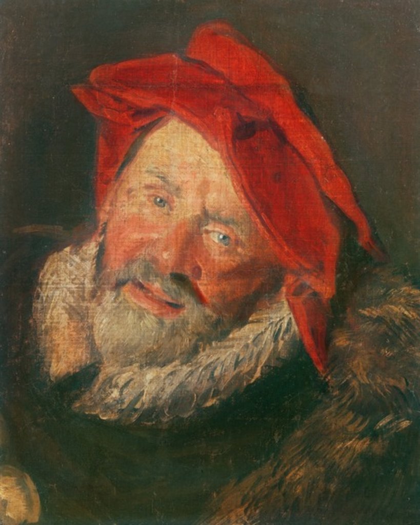 Detail of Portrait of a Man by Frans Hals