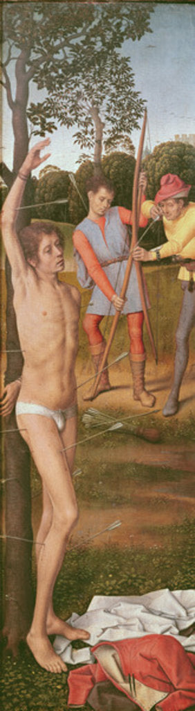 Detail of Triptych of the Resurrection by Hans Memling