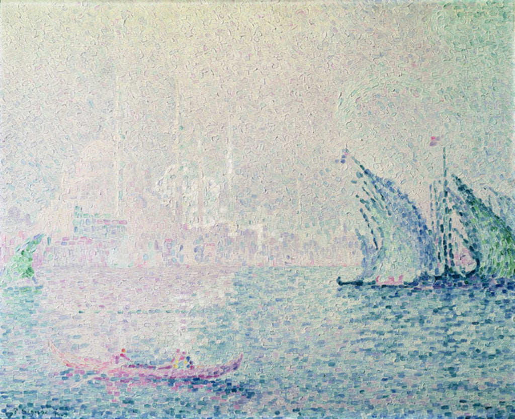 Detail of Constantinople, 1909 by Paul Signac