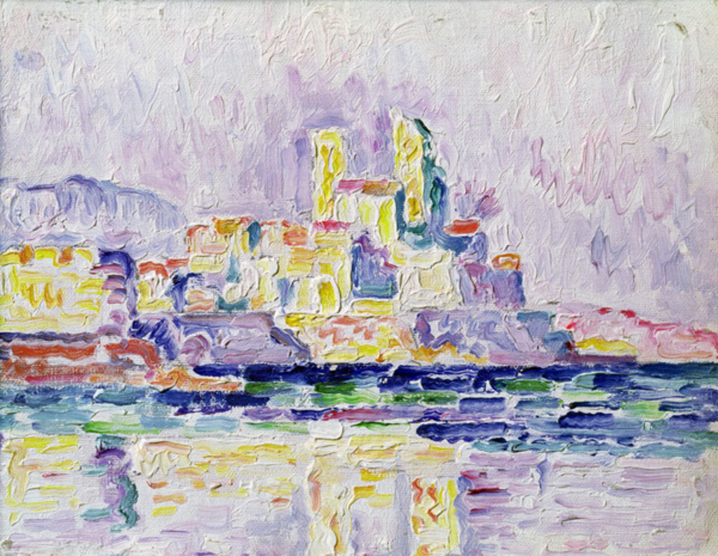 Detail of Antibes, 1918-19 by Paul Signac