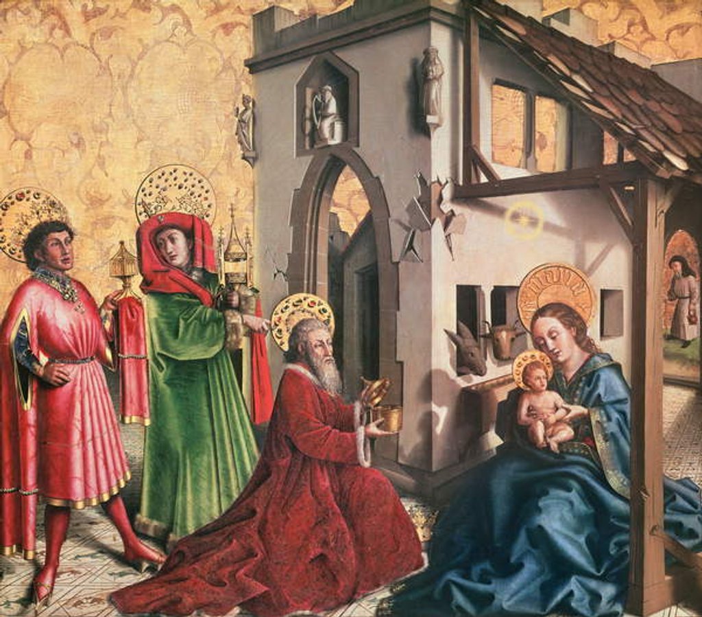 Detail of Adoration of the Magi, c.1444 by Konrad Witz