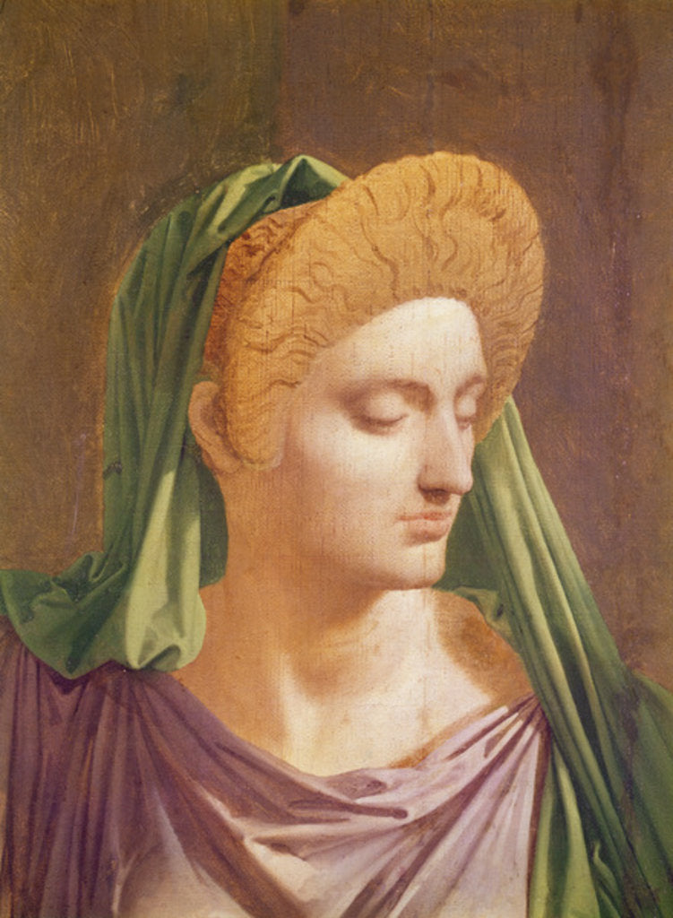 Detail of Virgil reading the 'Aeniad' to Livia, Octavia and Augustus, 1819 by Jean Auguste Dominique Ingres