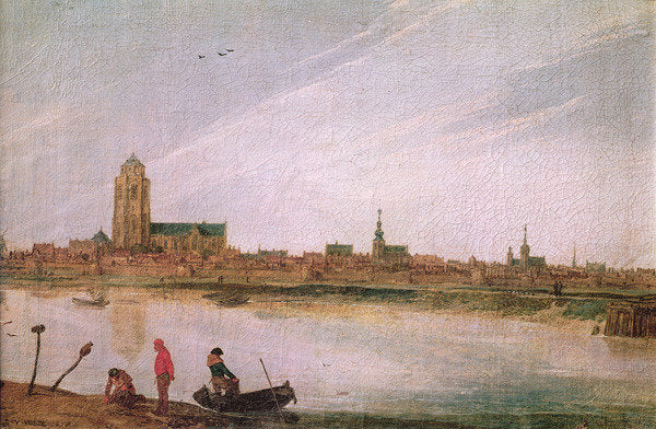 Detail of View of Zierikzee, 1618 by Esaias I van de Velde