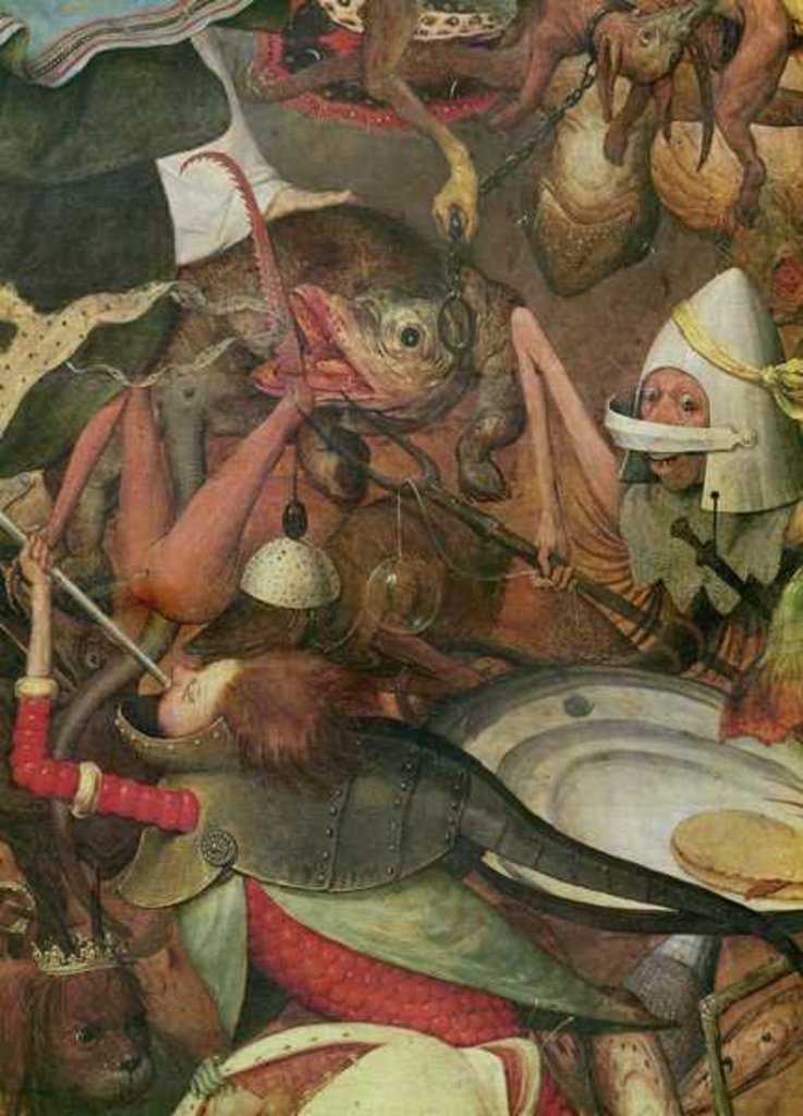 Detail of The Fall of the Rebel Angels, 1562 by Pieter the Elder Bruegel