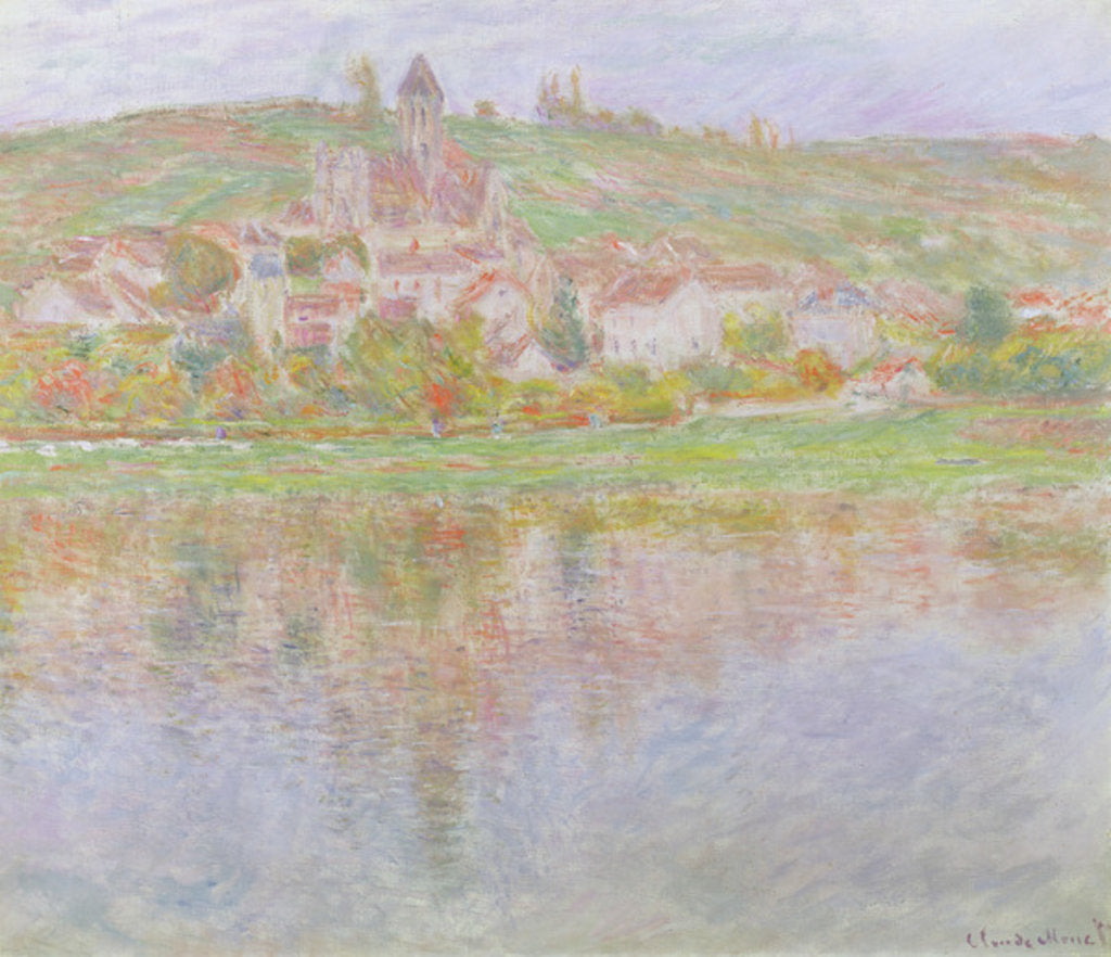 Detail of Vetheuil, 1901 by Claude Monet