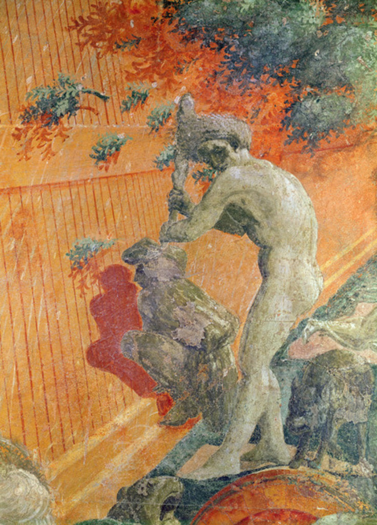 Detail of The Great Flood and the Retreat of the Water, 1446-8 by Paolo Uccello