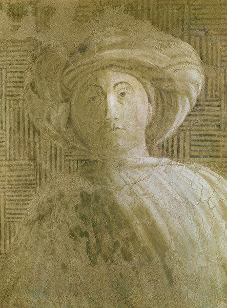 Detail of The Sacrifice and Euphoria of Noah, 1446-8 by Paolo Uccello