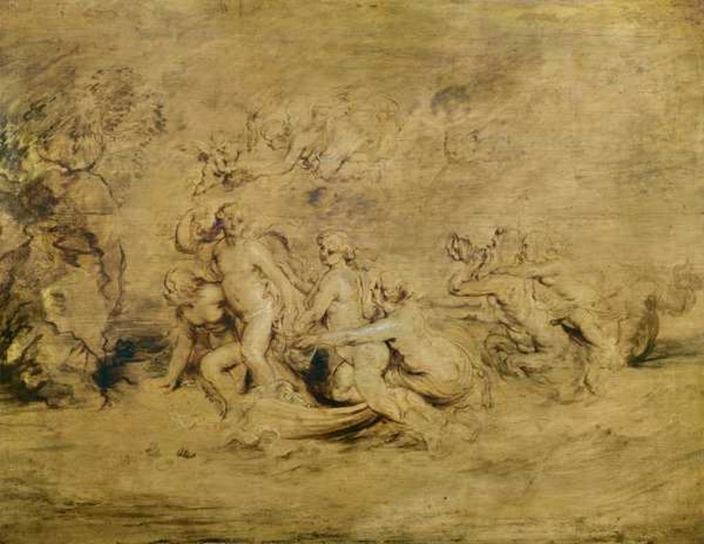 Detail of The Triumph of Venus by Peter Paul Rubens