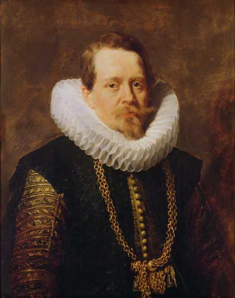 Detail of Portrait of Jean-Charles de Cordes, c.1574 by Peter Paul Rubens