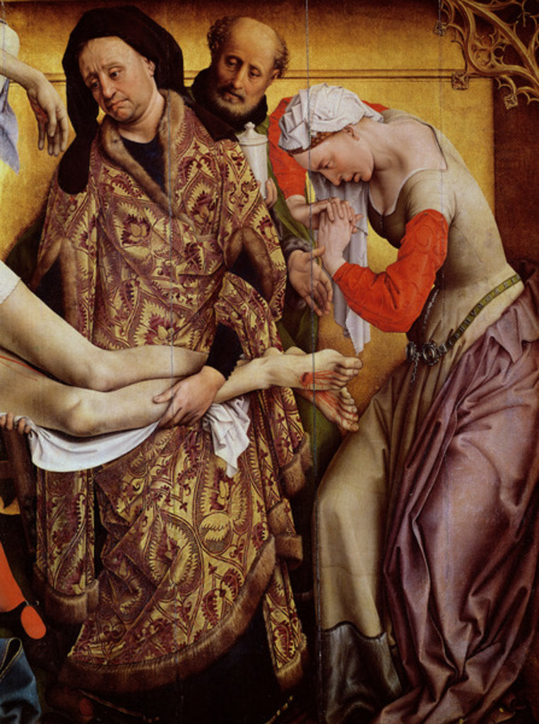 Detail of The Descent from the Cross, c.1436 by Rogier van der Weyden