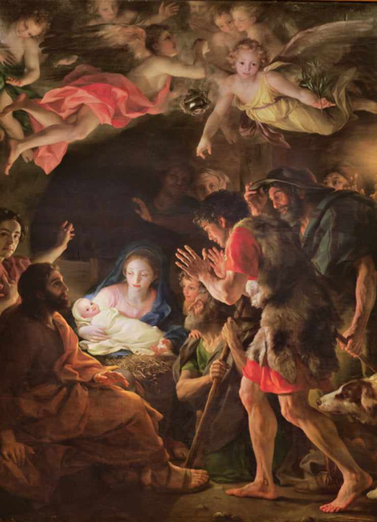 Detail of The Adoration of the Shepherds, c.1770 by Anton Raphael Mengs