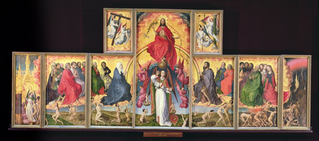 Detail of The Last Judgement, c.1445-50 by Rogier van der Weyden