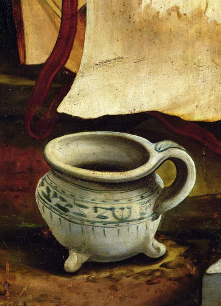 Detail of Detail of a chamber pot by Matthias Grunewald