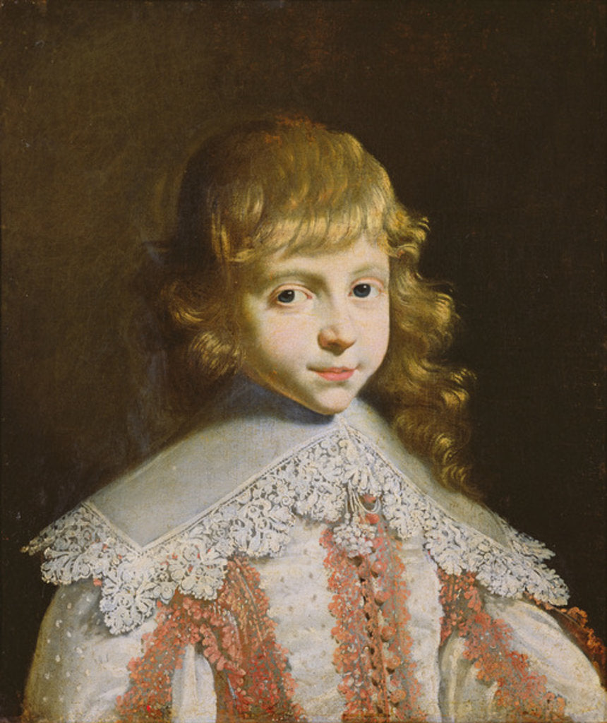 Detail of Portrait of a Young Prince by Mathieu (attr. to) Le Nain