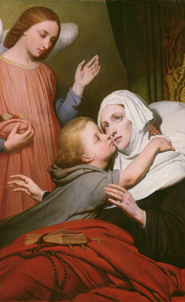 Detail of The Charitable Child, 1840 by Ary Scheffer