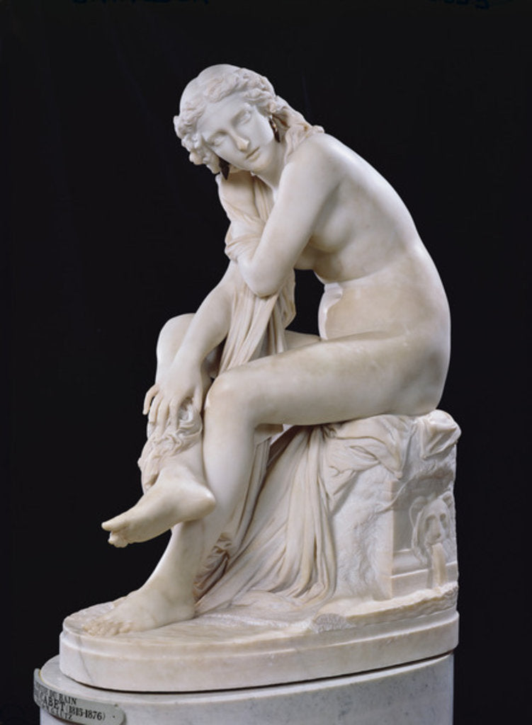 Detail of Out of the Bath by Jean Baptiste Paul Cabet