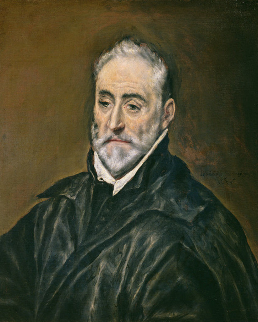 Detail of Portrait of Antonio de Covarrubias y Leiva, Canon of Toledo Cathedral, c.1600 by El Greco