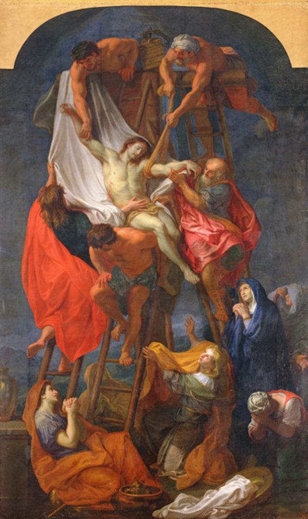 Detail of Descent from the Cross, c.1680 by Charles Le Brun