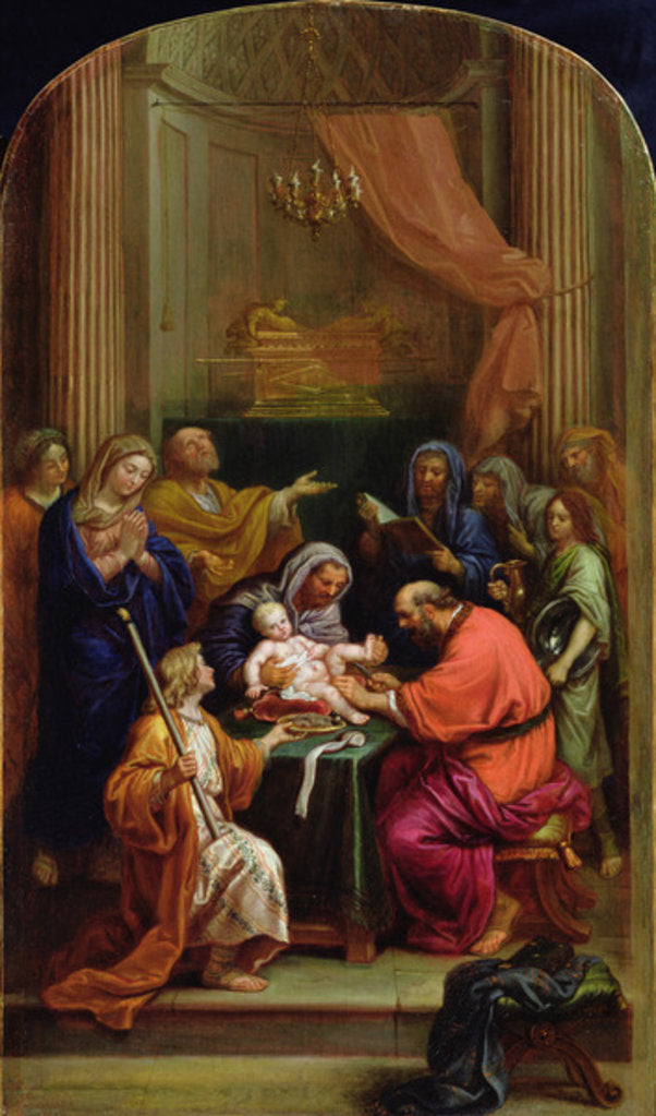 Detail of The Circumcision of Jesus Christ by Pierre Mignard