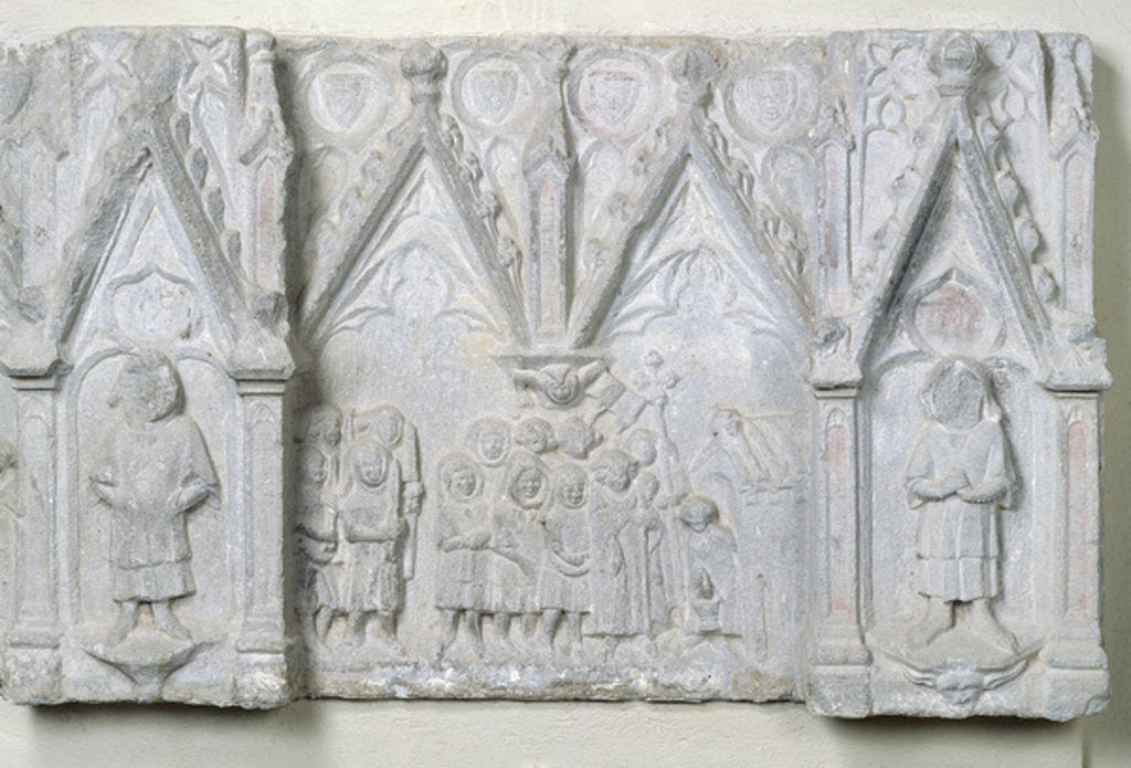 Detail of Burial Scene by French School