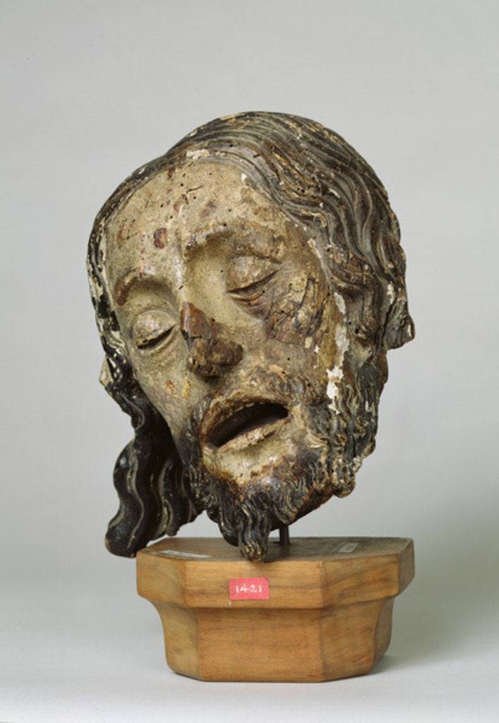Detail of Head of Christ by French School