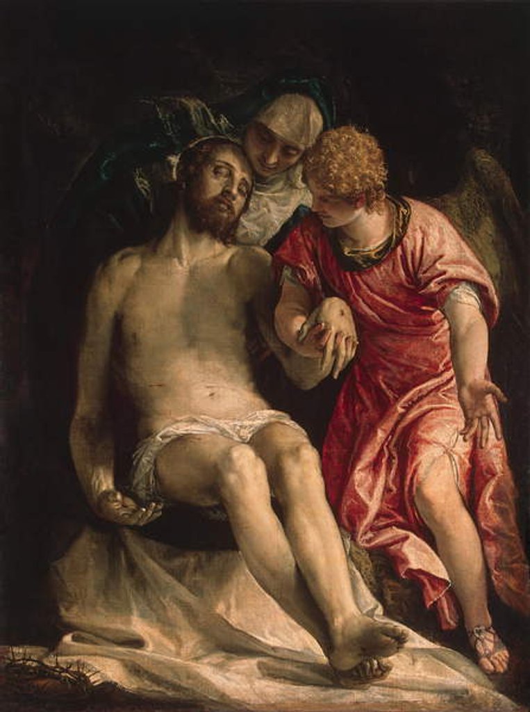 Detail of Pieta, 1576-82 by (1528-88) Veronese
