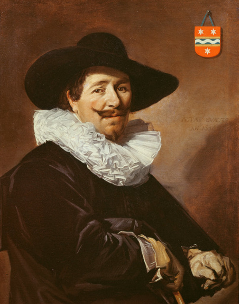 Detail of Andries van der Horn, 1638 by Frans Hals