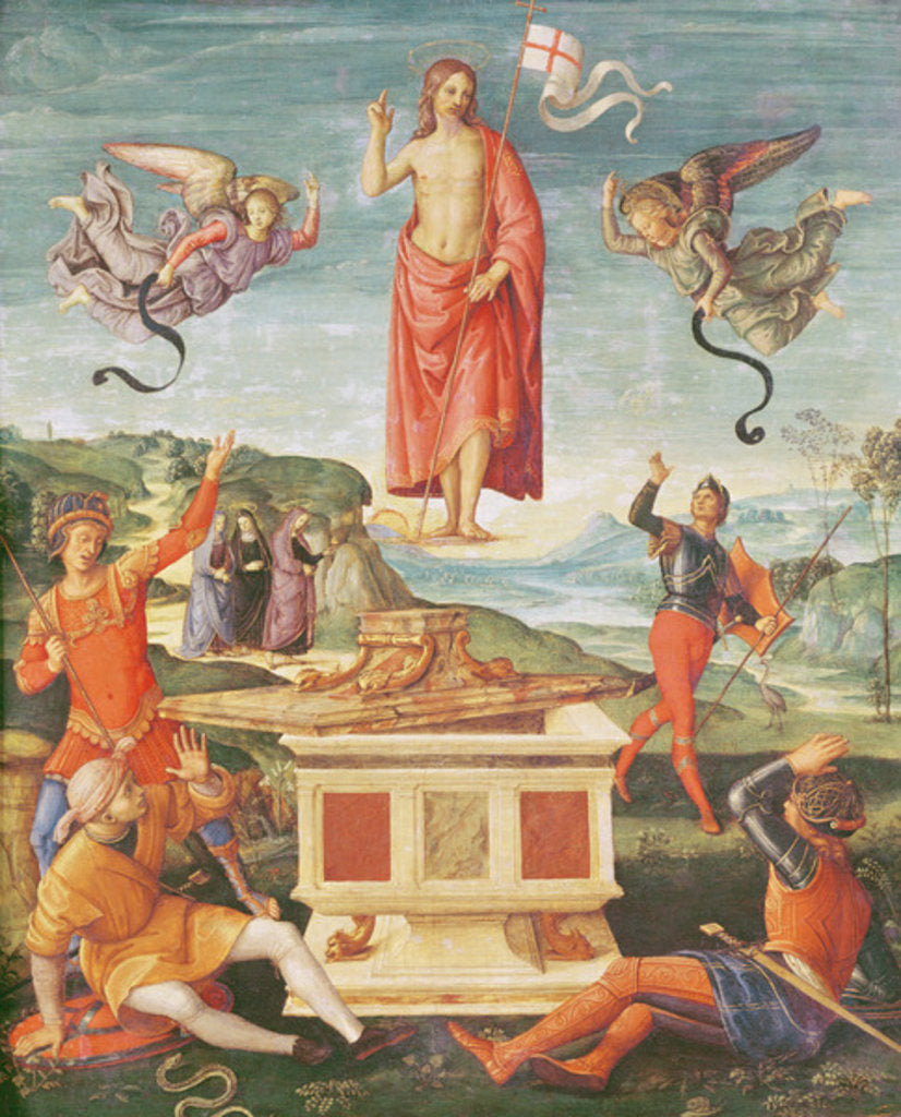 Detail of The Resurrection of Christ, c.1502 by Raphael