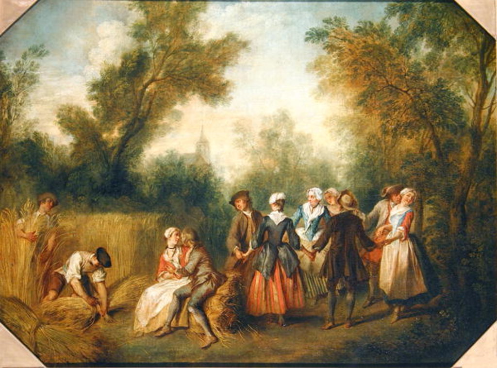 Detail of Summer or The Dance, 1738 by Nicolas Lancret